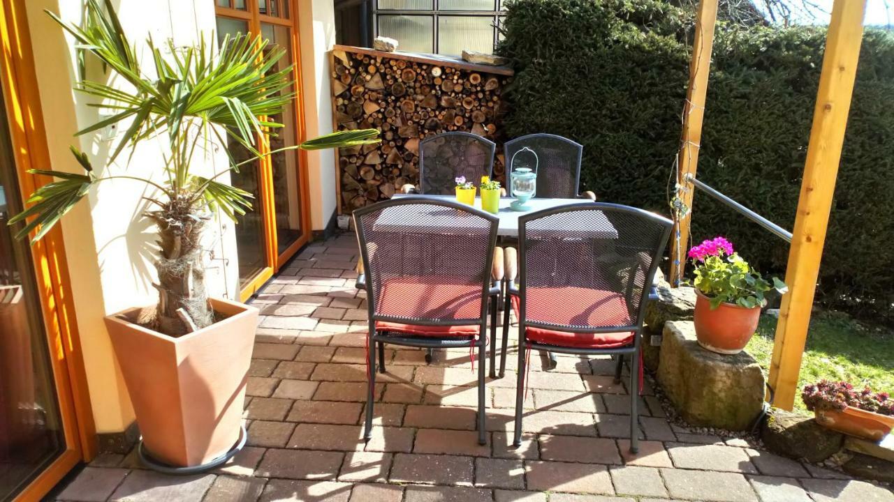 Apartment Mit Gartenblick Eckersdorf 외부 사진